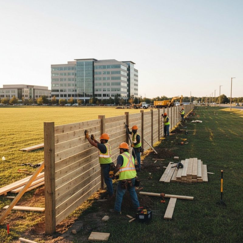 Horse Fence Installation