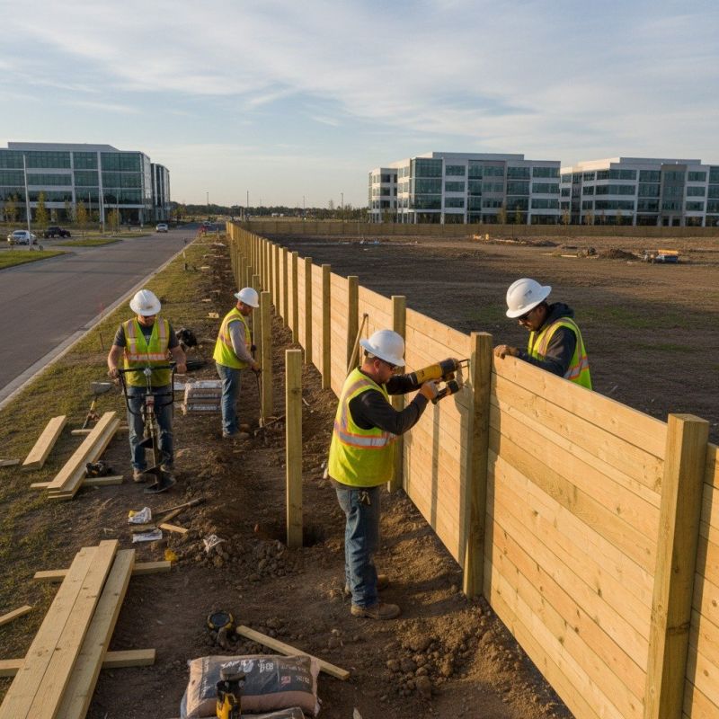 Horse Fence Installation