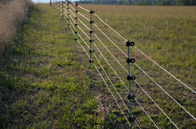 Electric Fence Completed Setup